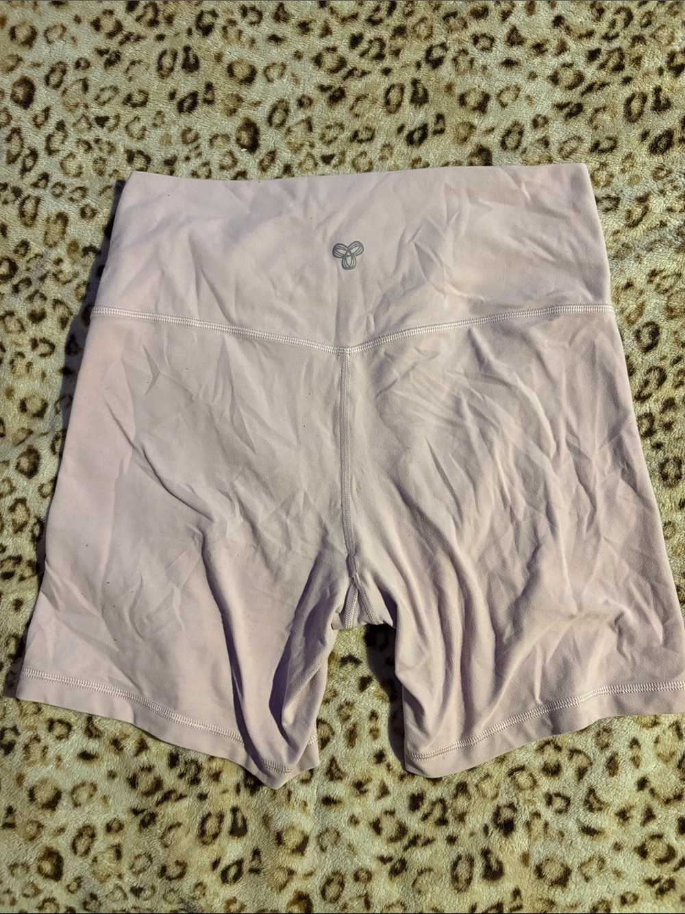 TNA GOLDEN High-Waist Pink Women’s Bike Shorts